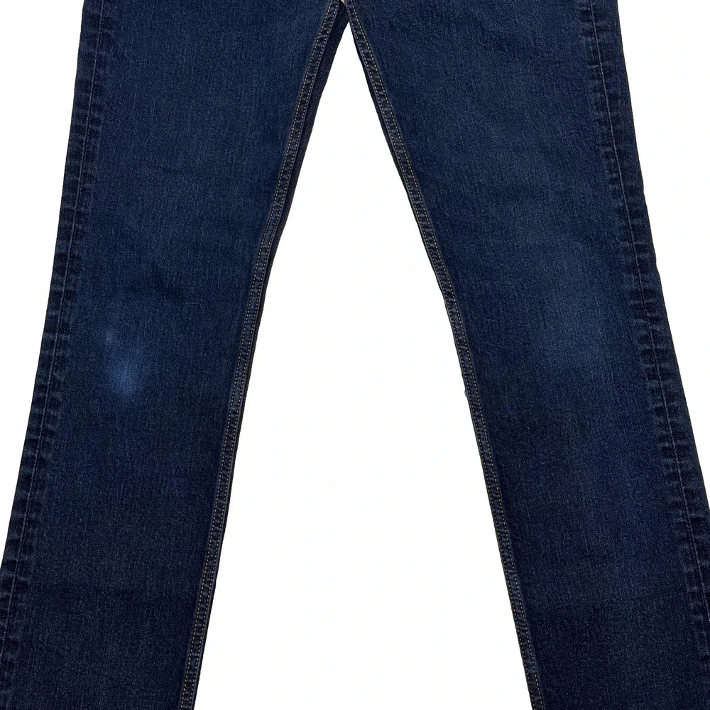 Levis 511 Jeans Mens 32x34 Blue Denim Slim Tapered Fit Dark Wash